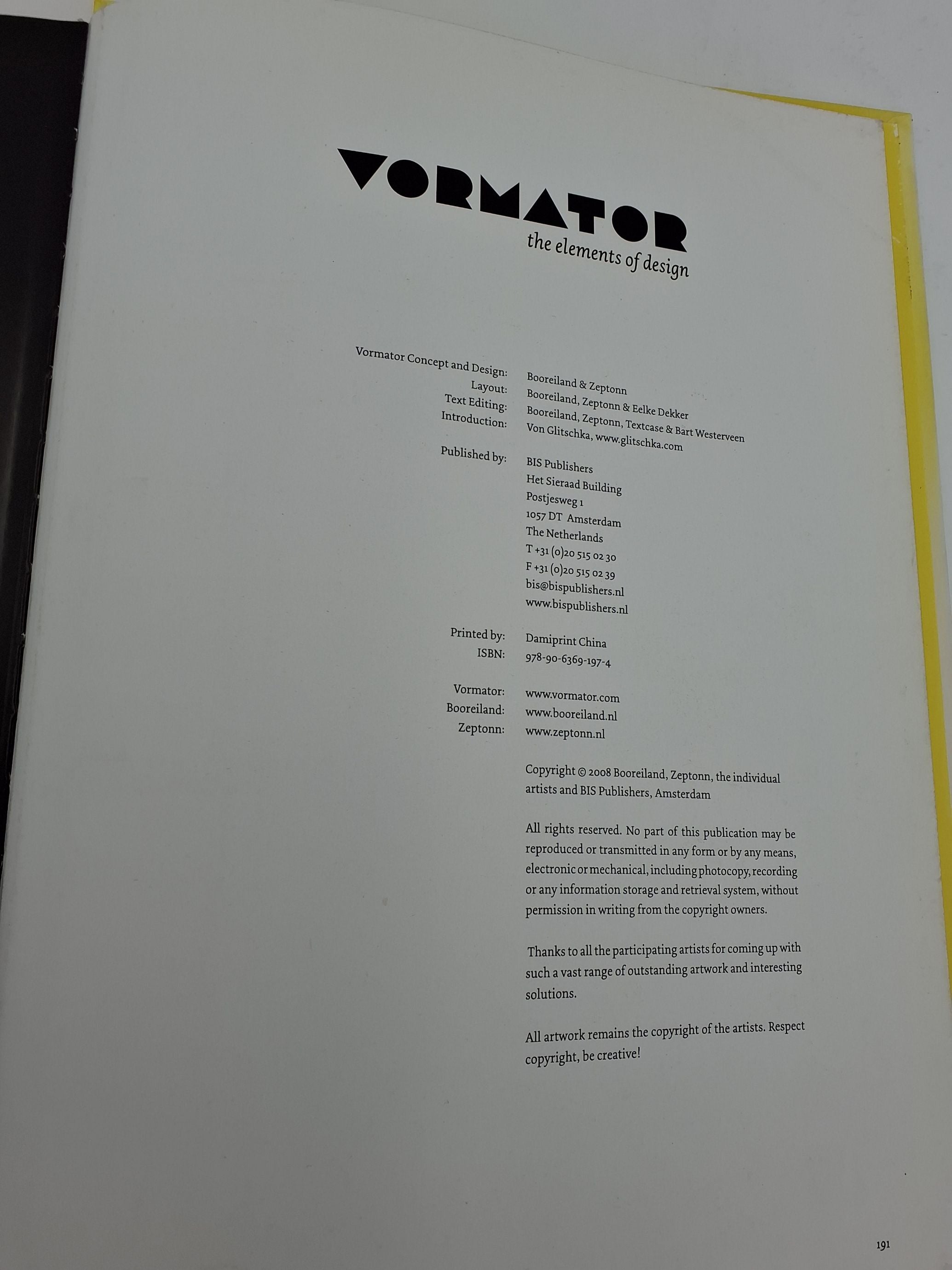 Vormator the elements of design